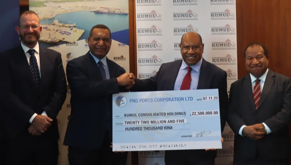 PNG Ports Pays K22.5 Million Dividend to State